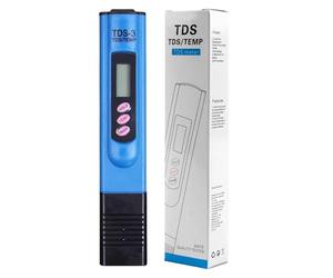 Generico Tester 'Acqua - PVC 15,5x3,1x2,3 cm | Contatore Digitale Intelligente per Acqua Potabile 2 in 1 con accurato, Portatile, Digitale, Multifunzionale, Coltura, Acquario, Piscina, Spa, Test