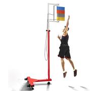 Generico Tester per Il Salto Verticale con Design telescopico e Corda di trazione - Strumento di misurazione preciso per scuole, palestre, Allenamento Atletico e valutazione delle Prestazioni