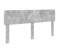 Genérico Testiera con testiera Grigio Cemento 200 cm Legno Multistrato,Grigio,13.92kg,888499