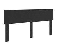 Genérico Testiera con testiera Rovere Nero 200 cm Legno Multistrato,Nero,13.92kg,888496