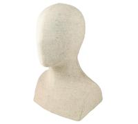 Generico Testina Manichino per Parrucche | Supporto per Esposizione Testina Manichino Maschile - Modello da Trucco per,Cappelli Cuffie Capelli Occhiali Gioielli Parrucche