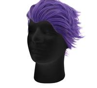 Generico Testina Manichino | Testina Espositore Parrucche in Schiuma Rivestita Velluto Nero,Modello Espositivo per Accessori Capelli Occhiali Cappelli Gioielli Cosmesi Bellezza