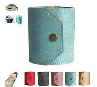 Generico The Cash Wrap Wallet, Handy Purse Bands with Magnetic Clasp, Fast Cash Access Money Holder for Cash, Small Compact Luxury Pocket Wallets, Fashionable and Elegant (BLUE)