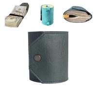 Generico The Cash Wrap Wallet,Leather Wallet Cash with Magnetic Bands,Fast Access Money Holder,Minimalist cash Stuffing wallet for Bills,Travel Card Outdoor Travel Family (C)