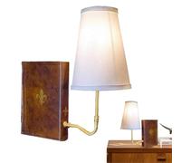 Generico The Classic Literary Lamp, Literature Book Lamp, Vintage Book Design Table Lamp, Decorative Shelf Lamp, Book Lamp for Living Room, Bookshelf Light, Vintage Table Lamp for Home Offices