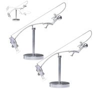 Generico The Fisherman Balancing Sculpture - Balance Art for Your Space, Stainless Steel Kinetic Fishing Sculpture with Fishing Rod Balance Art for Home Office Art Decor (2PCS)