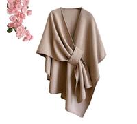 Generico The Fleece Drape Shawl, Fleece Drape Shawl for Women, Winter Shawl Wraps For Women, Knitted Shawls and Wraps Cardigan (#06)