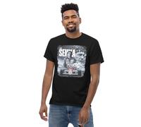 Generico The Legend Ayrton Senna Color Art. 11001-2 T-Shirt Urban Men Uomo 100% Cotone Pettinato JK (IT, Testo, L, Regular, Regular, Black)