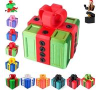 Generico The Prank Box - Divertente Sfida con Viti e Sorpresa con Dito Medio, fastidiose e Divertenti scatole Regalo Stampate in 3D con Viti, per Compleanni, Natale, Halloween (J)