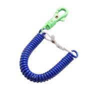 Generico Theftproof Stretch Key Chain -Theftproof Lanyard, Retractable Coil Spring Strap, Safety Rope for Cellphone Keys Durable Accessory for Bags And Wallets, Universal Use, Multi Color