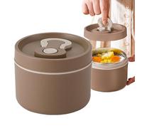 Generico Thermal Lunch Box - 11.7x9.5cm/4.61x3.74 Inches Stainless Steel - Insulated Food Container | Portable Leakproof, Hot And Cold Food Storage For School Office Outdoor Travel