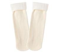 Generico Thermal Socks - Fleece Slim Warm Socks for Cold | Plush Material with Solid Pattern, Thick Comfort Layer, Fashionable Women’s Accessory, Practical Gift Choice for Girls Mother Wife