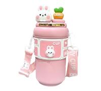 Generico Thermal Water Bottle, Stainless Coffee Cup, Leak-Proof Utility with Sturdy Layer, Adjustable Strap Accessory with 1 piece, Drinkware Category, Outdoor Hydration Tool for Sports Hiking