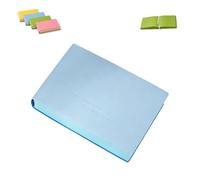 Generico Thickened Color Brick Notebook,A5 Super Thick Hardcover Journal, 720 Pages Colors Brick Book, 80GSM Bleedproof Paper, Solid Color Diary Planner for School Office Travel (Blue)