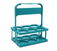 Generico Tho Per Bottiglie - Display Per Bottiglie Di Birra A 6 Buche | Organizzatore Multiuso Per Birra, Vino, Di Latte | Durevoleholder Per Cucina, Bar, Picnic E Uso Di Feste | Ideale Per Cucina E