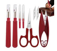 Generico Thread Ripper - Sewing Ripper, Handy Small Thread Cutter Scissor | Needle Work Ripping Tool - for Knitting Quilting Fabric Crafts