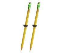 Generico Threaded Pencil - ABS Standard Size 2 Pcs Set | Sensory Focus Aid Writing Tool, Twisted Threaded Pencils For Students Kids Teens Adults School Classroom Office Use | Learning Tools