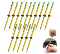 Generico Threaded Pencil for ADHD, Threaded Fidget Pencil for ADHD & Anxiety, Silent Sensory Tool with Sliding Nut for Stress Relief - Perfect in School, Office, and Home (15PCS)