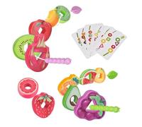 Generico Threading String Toy Logical Thinking Educational Wooden Bead Game