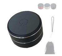 Generico Thumpy Speaker, Thumpy Mini Bone Conduction Bluetooth Speaker with Suction Cup, Portable Wireless Stereo Sound, Waterproof for Travel and Outdoor (Black)