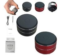 Generico Thumpy Speaker, Thumpy Mini Bone Conduction Bluetooth Speaker with Suction Cup, Wireless Stereo Sound, Waterproof Compact for Shower, Kitchen, Travel, and Outdoor (Mix3,2PCS)
