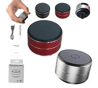 Generico Thumpy Speaker, Thumpy Mini Bone Conduction Bluetooth Speaker with Suction Cup, Wireless Stereo Sound, Waterproof Compact for Shower, Kitchen, Travel, and Outdoor (Mix2,2PCS)