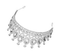 Generico tiara diadema nuziale della sposa accessori per per le vacanze copricapo da sposa cosplay corone della sposa di nozze Crown di Halloween Lega di zinco bianca