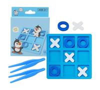 Generico tic tac Ttoe Game - XO Strategy Board | Giocattolo Desktop Classico | Gioco Per Feste Educative Per Bambini E Adulti | PUZLE DI VIAGGIO Per La Costruzione Di Abilità | Divertente Cerebrale