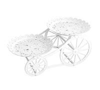 Generico Tiered Serving Tray,2-Layer Elegant Platter - CandyCake DisplayStand | Ideal For Appetizer Chocolate Candy Pastry Muffin Birthday Party Wedding Afternoon Tea