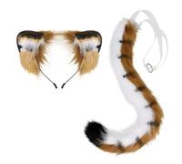 Generico Tiger Ears and Tail, Halloween Costume Accessories