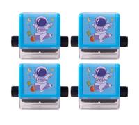 Generico Timbratrice Matematica,4 in 1 Strumento Didattico con Numeri Randomizzati,Timbrino a Rullo Digitale - per Bambini Scuola Casa silo