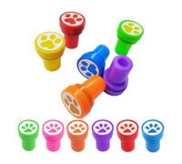 Generico Timbri Impronta - PP 3,5x2,5cm 12 Pezzi | Set Timbri Auto-Inchiostranti Cane | Mini Timbris Colorati per Hobby Creativi, Scrapbooking, Progetti Animali E attività Divertenti A Casa