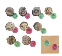 Generico Timbri per Bambini per Bambini - Mini Artigianali, in Legno, Artigianali, Francobollo per Le Zampe per