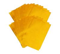 Generico Tin Embossing Sheets, 20 Pieces Gold Transfer Paper, 20x30CM Craft Foils for Engraving, Crafting Tin Sheets, Embossing Foil Set with Sturdy Design, Art Supplies for Card Making Scrapbooking