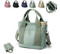 Generico Tinkertechus Bag Large Capacity Multi-Pocket Handbag Dual Use Shoulder Bags with Zipper & Compartments (1PCS/B)