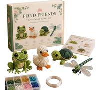 Generico Tiny 3D Beaded Animal DIY Kit, Animal Beading Kit, with Colorful Beads And Instructions, 4 Cute Designs, for Adults Beginners, Bead Embroidery Kits, Ideal Present for Craft Lovers