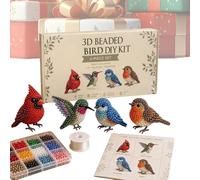 Generico Tiny 3D Beaded Animal DIY Kit, DIY Animal Beading Kit for Adults & Teens, 2026 New 3D Beaded Animals Kits with 4 Style per Principianti & Appassionati di Artigianato, con Istruzioni