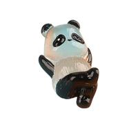 Generico Tiny Glitter Resin Pandas Resin Pandas Panda Figurines