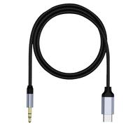 Generico Tipo C A Aux Cavo - Cavo Stereo Intrecciato In Nylon, Audio USB C, Aux Corto | Adattatore Da 3,5 Mm Senza Rumore Per Cuffie, Audio Per Auto, Altoparlanti, Stereo Per La Casa, Smartphone