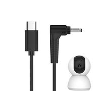 Generico Tipo da C a CC | Cavo di alimentazione da USB C a CC 65 W | Cavo di alimentazione da USB a da 4,92 piedi da tipo C a per router, Light Cat, ventola audio, cacciavite elettrico