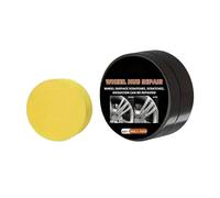 Generico Tire Polishing Paste - 50g Tire Dressing Paste | Oxidation And Stain Removal Wheel Renewal Balm with Sponge for Home Garage Outdoor Workshop Automotive Truck SUV RV Motorcycle Sedan