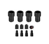 Generico Tire Pump Adapter - Bicycle Valve Converter Tool, Compact Alloy Improves Compatibility, Resistant Construction, Road And Mountain Bikes | Ideal for Cycling Repair, Air Inflation, And Portab