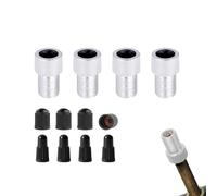 Generico Tire Pump Adapter - Bicycle Valve Converter Tool, Compact Alloy Improves Compatibility, Resistant Construction, Road And Mountain Bikes | Ideal for Cycling Repair, Air Inflation, And Portab