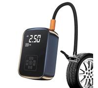 Generico Tire Pump, Rechargeable Portable Air Compressor, High Efficiency Fast Inflation Device with Built in Light for Bike Scooter Motorcycle Balls Inflatables Outdoor Travel Camping Use
