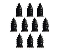 Generico Tire Repair Nails - Rubber Metal Design | Rubber Screw Tire Plugs With Fast Sealing Performance, Portable Tool, Air Leak Prevention, Motorcycle Scooter Bicycle Car Use, Spiral Řubber