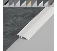 Generico Tiro Di Transizione Soglia, Rampa D'ingresso, Ponte Il Divario Di Altezza Tra 8 E 15 Mm Di Pollice Per Porta, Soglia, Transizione Tra Piastrelle E Tavole Laminate(Apricot Gray)