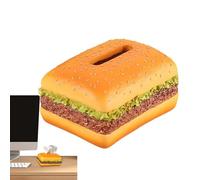 Generico Tissue Box - Tissue Boxes | Napkin Holder with Wall Mount Design, Napkin Box with Storage Compartment, Hygiene, Organizer Multi Use, Bathroom Accessory for Vanity Kitchen RV Home Storage