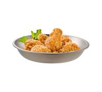 Genérico Titanium Camping Teller Aus Metall - Stapelbare Essteller Aus Metall,Leichtes Essgeschirr Schüsseln Kochgeschirr Für Aufbewahrung Küche Reise Dinner