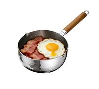 Generico Titanium Cooking Pan | Titanium Hammered Pan, Sauce Pot With Lid, Pure Ţitanium Frying Ṕan - Pure Ťitanium Frying P̀an | For F́rying Milk Soup Kitchen Induction Cooktop Stove Camping Home
