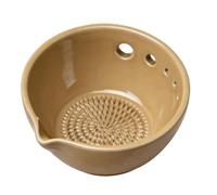 Generico Title 1: 2-in-1 Peeling Bowl And Garlic Grinder - Multi-Functional Peeler with 5 Hole Sizes | Built-in Drain for Easy Rinsing | Professional Kitchen Grinder Tool for Baking, Cooking